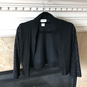 Black short cover up